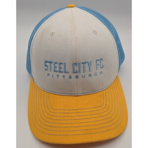 Steel City FC Pittsburgh Blue Baseball Cap Hat / Richardson / One Size - Used